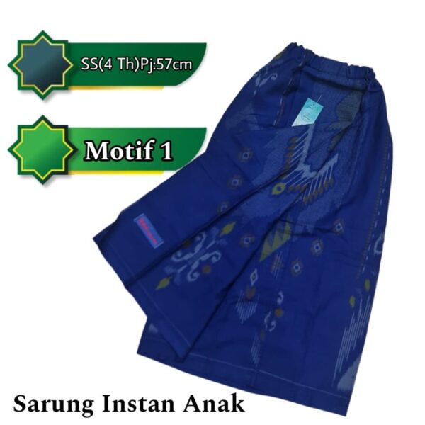 SARUNG INSTAN ANAK (Size 0, SS)