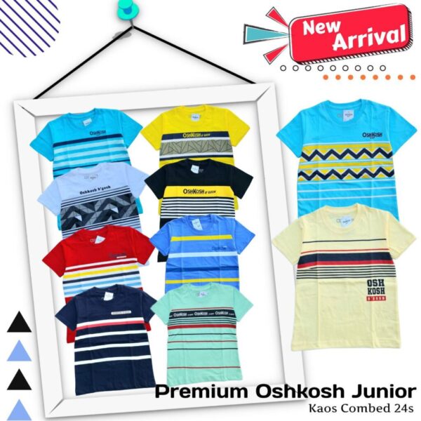 Kaos Premium Oshkosh Junior "Cowok"