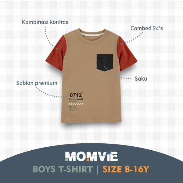 BOYS T-SHIRT MOMVIE