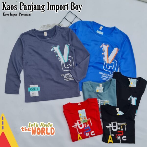 Kaos Panjang Import BOY