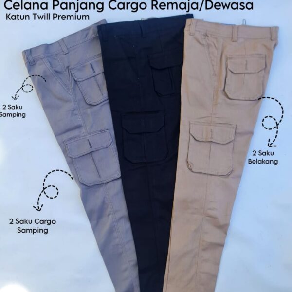 Celana Panjang Cargo Premium Remaja/Dewasa