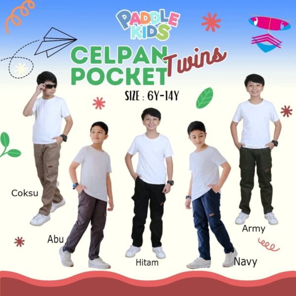 Celana Cargo Premium Paddle Kids