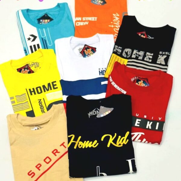 BOYS T-SHIRT HOME KIDS