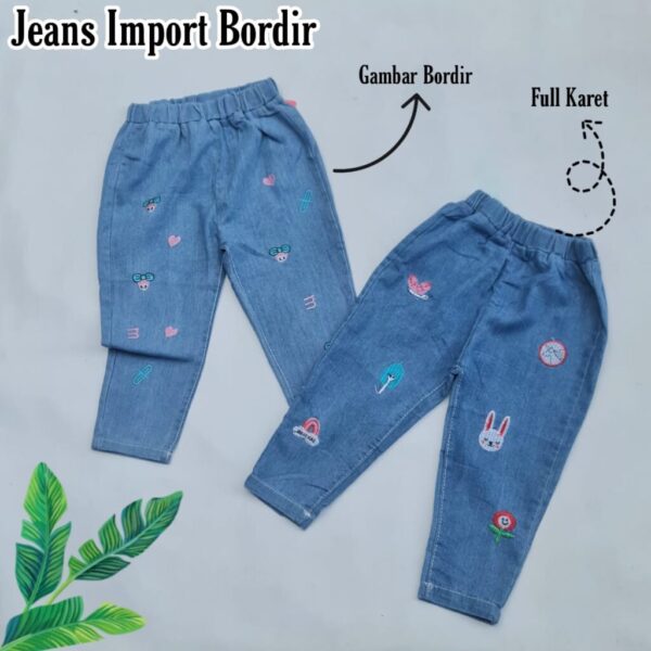 Jeans Import Bordir