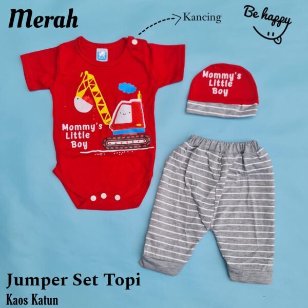 Set Jumper Topi Baby