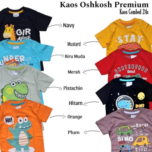 Kaos Oshkosh Premium 