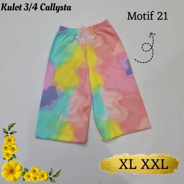 KULOT 3/4 CALLYSTA SIZE XL DAN XXL