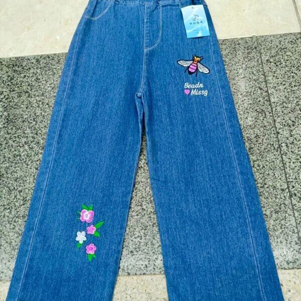 Kulot Jeans Import Bordir