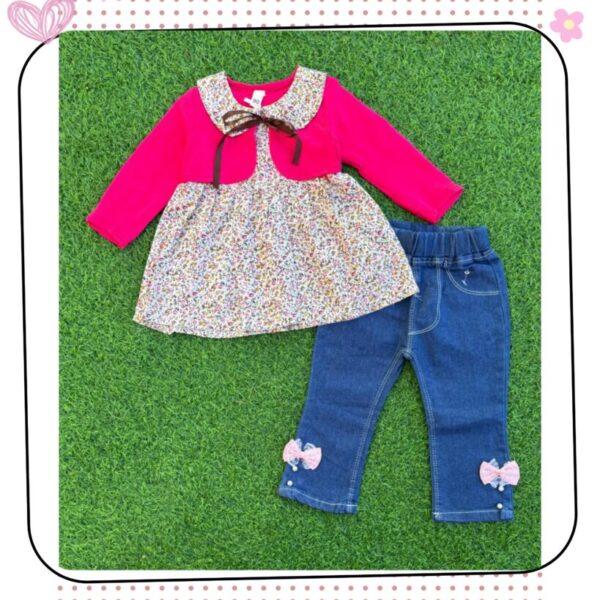 Set Cardi Jeans Import