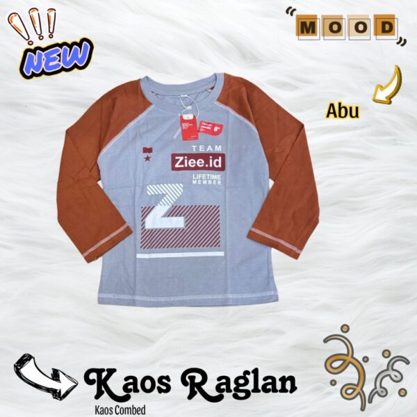 Kaos Raglan Anak By. Ziee.Id