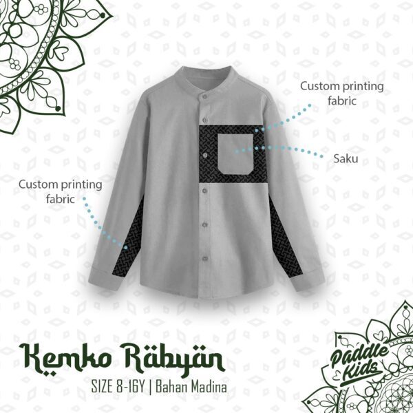KEMEJA KOKO (KEMKO) RABYAN PADDLEKIDS